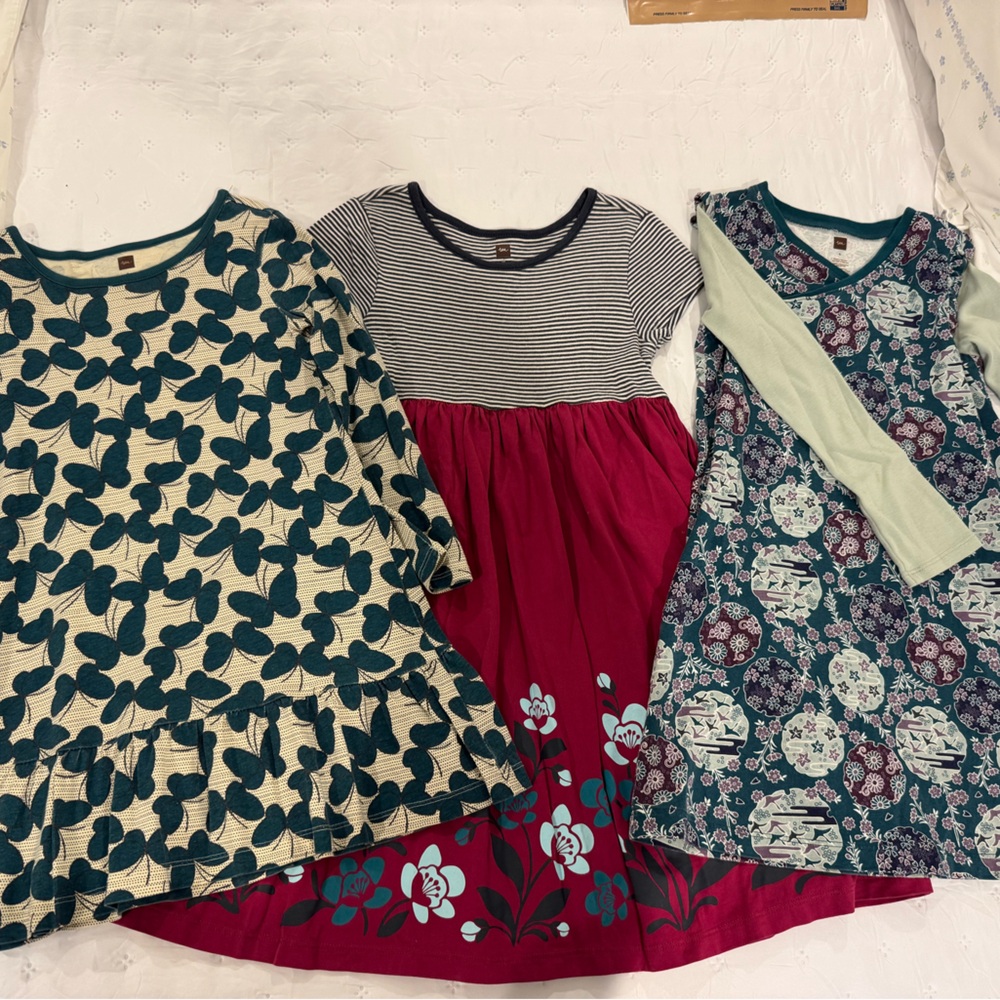 Bundle of Tea Collection Girl’s Play Dresses. -Size 6